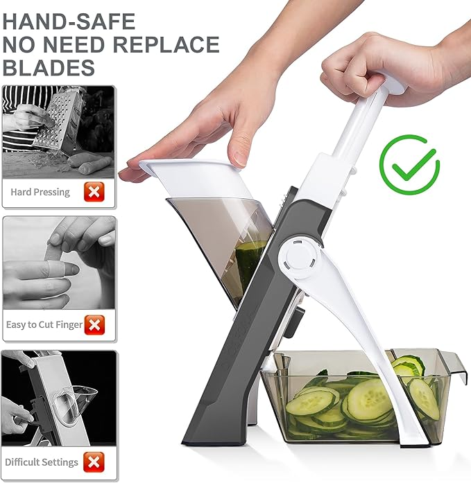 French Fries Potato Cutter – Easy-to-Use Manual Slicer for Kitchen