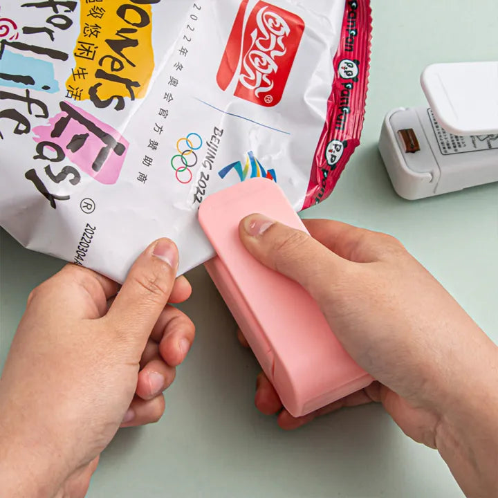 Mini Packet Sealer – Portable Heat Sealing Machine for Snacks & Bags