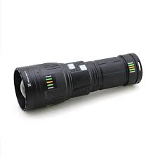 Ruilang 601 Torch – 3KM Long Range LED Light with 4×3800mAh Batteries