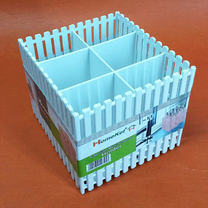 Spoon & Fork Organizer – 6 Grid Storage Rack for Neat Kitchen Setup