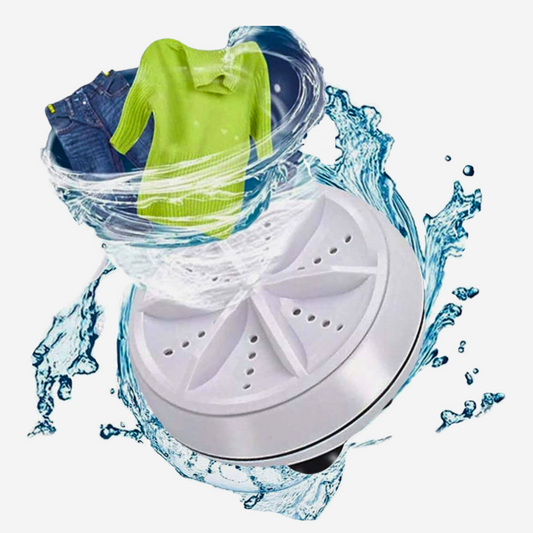 Mini Turbine Washing Machine – Portable USB Washer for Clothes & Dishes