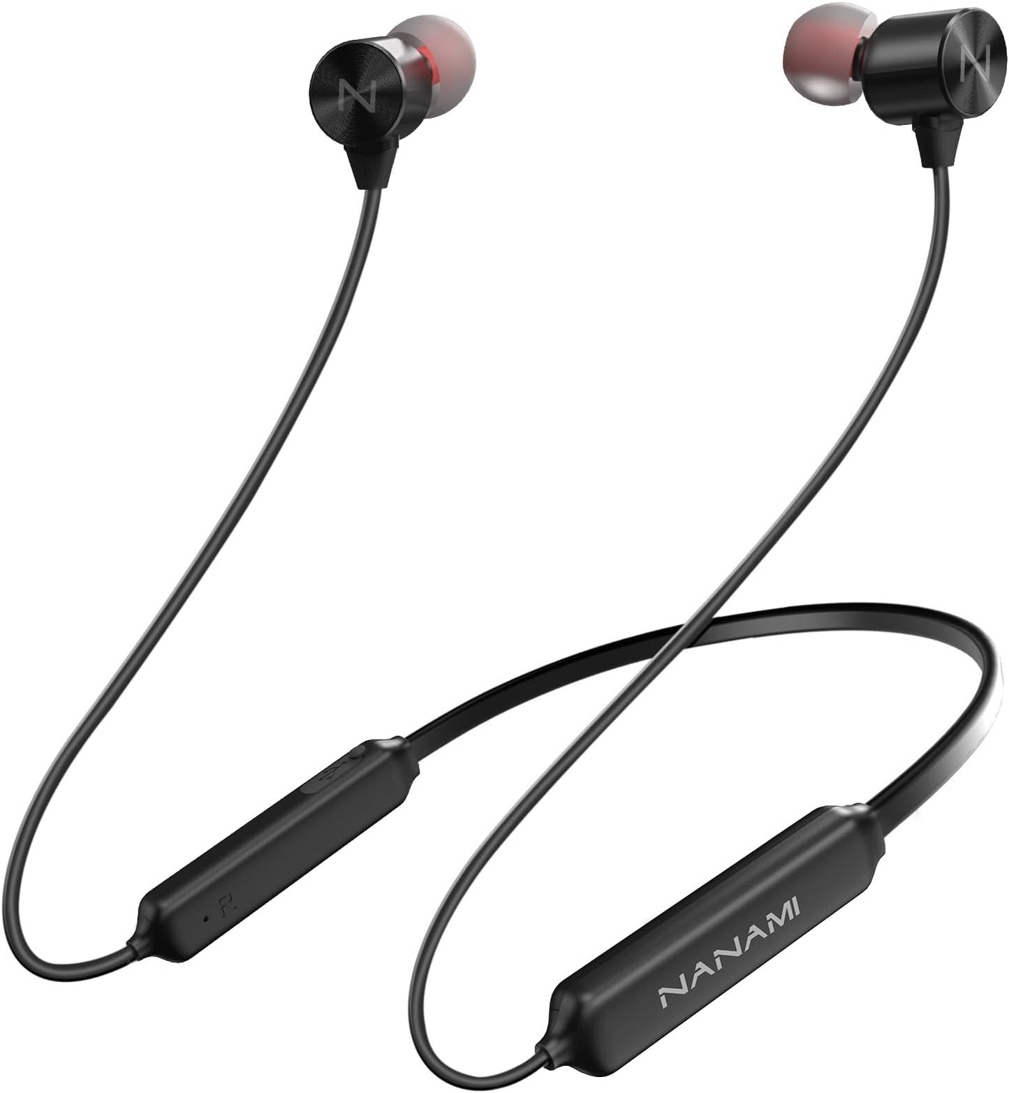 Magnetic Neckband Earphones – Wireless Bluetooth with HD Sound & Mic