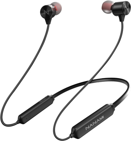 Magnetic Neckband Earphones – Wireless Bluetooth with HD Sound & Mic